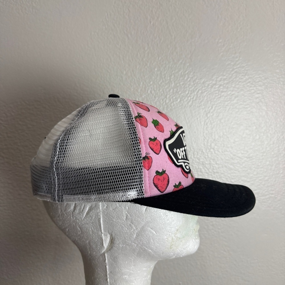Vans Vintage Mesh Y2K Strawberry Hat OSFM - Picture 2 of 6